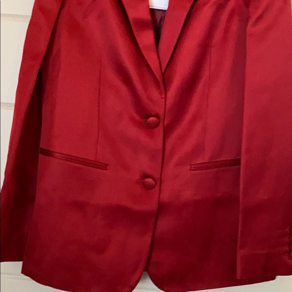 HELMUT LANG  Two-Button Satin Blazer Size 4 - Picture 14 of 15